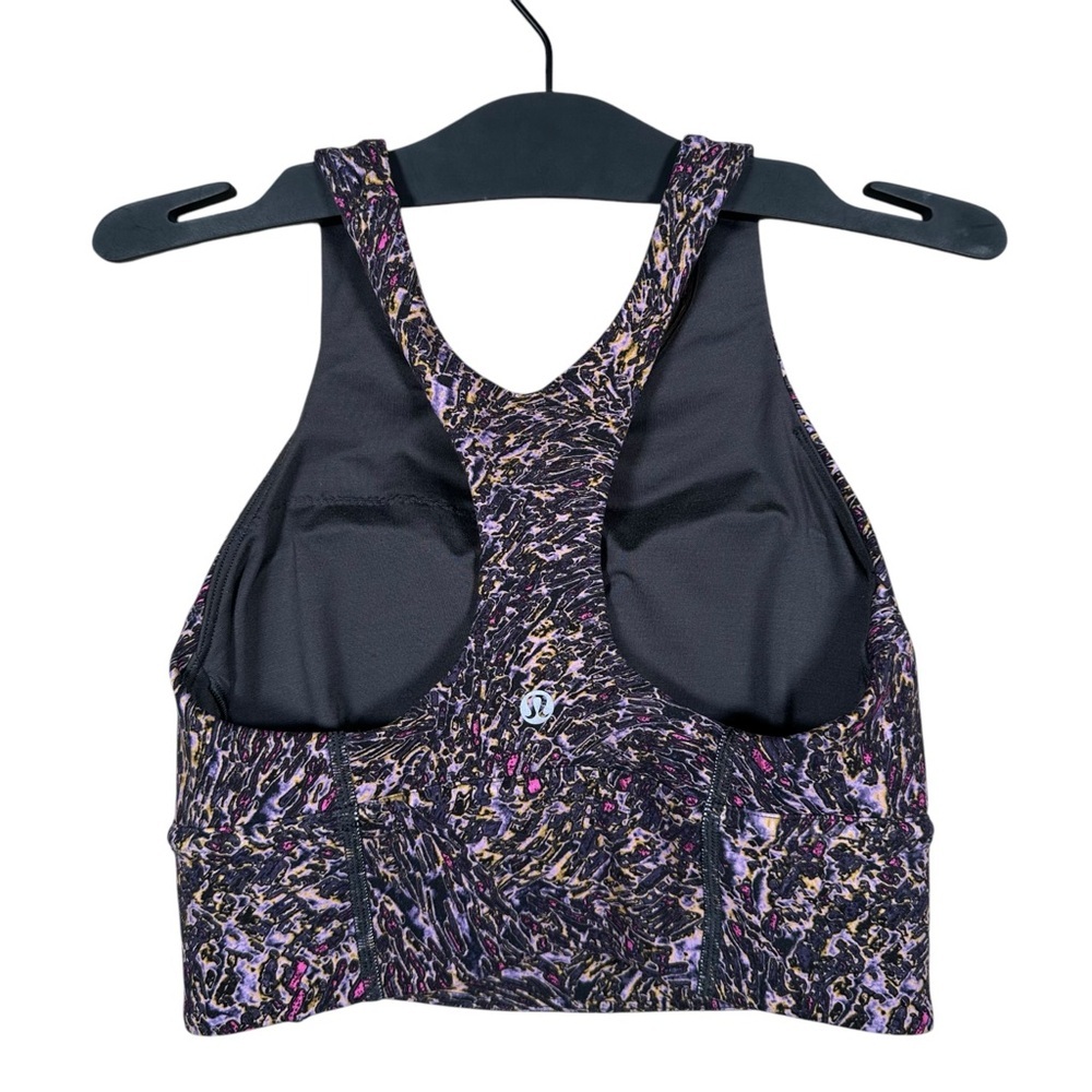 LULULEMON Wunder Train Longline Bra in topography multi - Picture 8 of 11